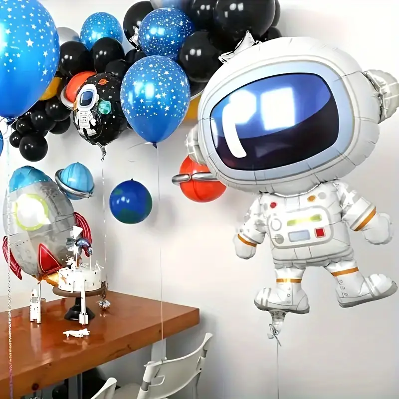 Rocket Foil Balloon | Space-Themed Party Decoration 🚀👨‍🚀🎈