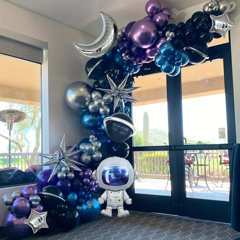 60cm Alien Head Foil Balloon | Space & Sci-Fi Party Decoration 👽🎈