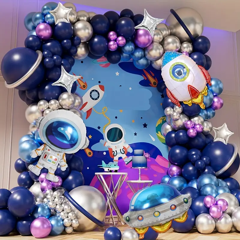 Rocket Foil Balloon | Space-Themed Party Decoration 🚀👨‍🚀🎈