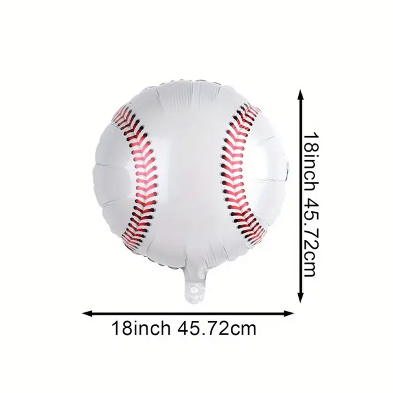 Sports Foil Balloon Set | Assorted Ball Shapes for Game Day, Birthdays & Sports-Themed Parties 🏀⚽🏈🎈