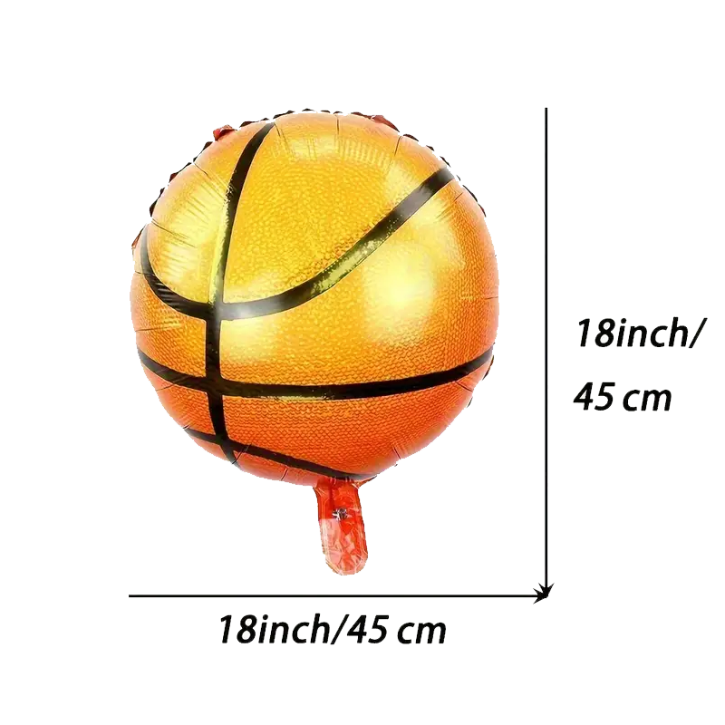 Sports Foil Balloon Set | Assorted Ball Shapes for Game Day, Birthdays & Sports-Themed Parties 🏀⚽🏈🎈