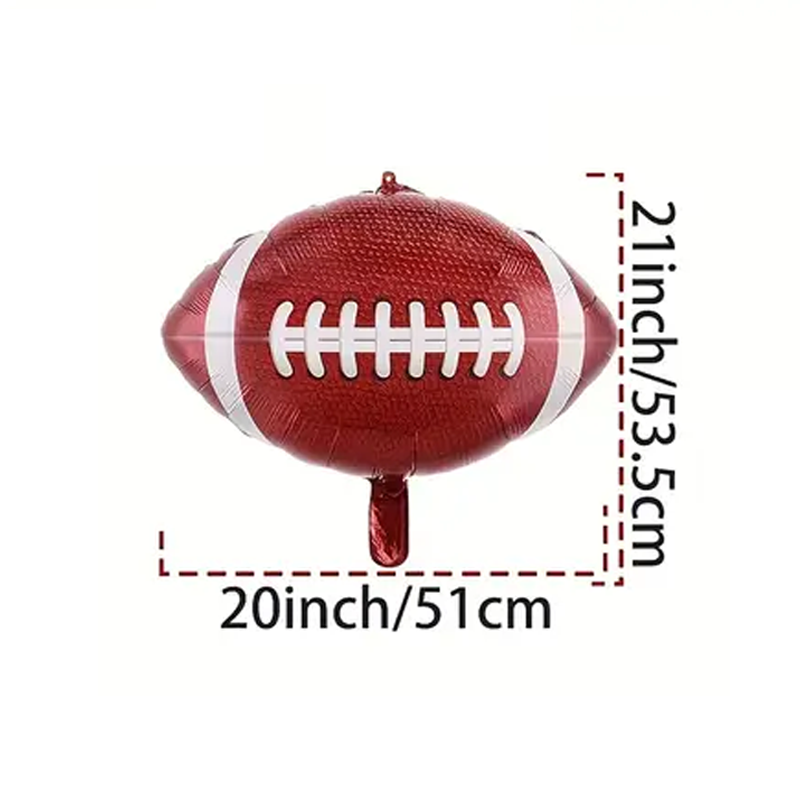 Sports Foil Balloon Set | Assorted Ball Shapes for Game Day, Birthdays & Sports-Themed Parties 🏀⚽🏈🎈