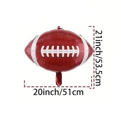 Sports Foil Balloon Set | Assorted Ball Shapes for Game Day, Birthdays & Sports-Themed Parties 🏀⚽🏈🎈
