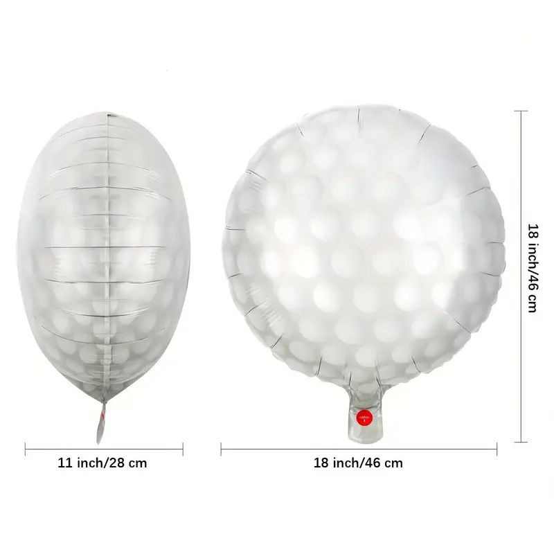 Sports Foil Balloon Set | Assorted Ball Shapes for Game Day, Birthdays & Sports-Themed Parties 🏀⚽🏈🎈