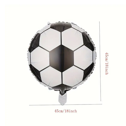 Sports Foil Balloon Set | Assorted Ball Shapes for Game Day, Birthdays & Sports-Themed Parties 🏀⚽🏈🎈