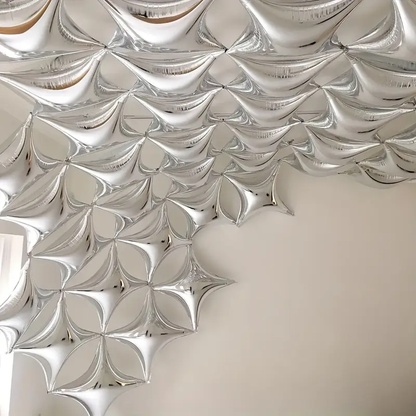 25cm 4-Point Star Foil Balloon | Stylish Party & Event Decoration ⭐🎈
