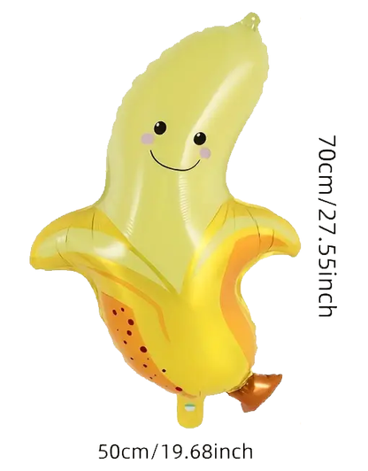 Banana Foil Balloon – 70cm | Fun & Tropical Party Decoration 🍌🎈