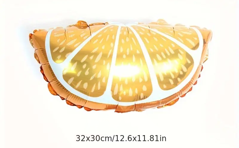 Orange Slice Foil Balloon | Tropical Party & Summer Event Decor 🍊🍋