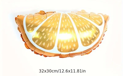 Orange Slice Foil Balloon | Tropical Party & Summer Event Decor 🍊🍋