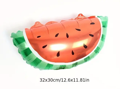 Watermelon Slice Foil Balloon | Tropical Party & Summer Event Decor 🍊🍋