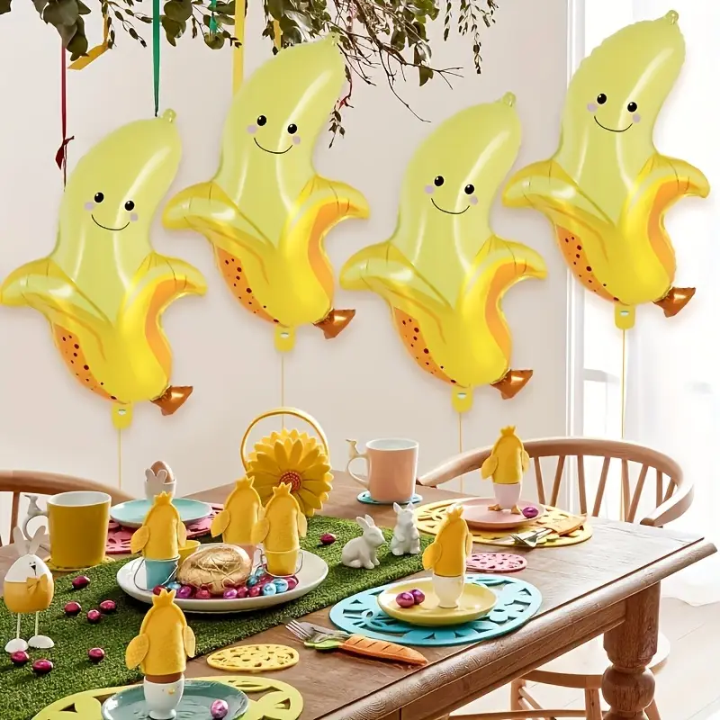 Banana Foil Balloon – 70cm | Fun & Tropical Party Decoration 🍌🎈