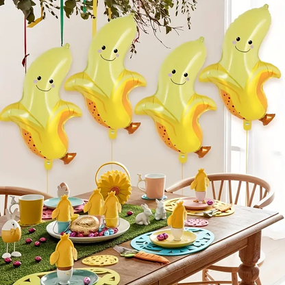 Banana Foil Balloon – 70cm | Fun & Tropical Party Decoration 🍌🎈