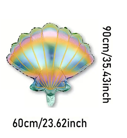 Mermaid Theme Foil Balloons | Magical Under the Sea Party Decoration 🧜‍♀️🌊🎈