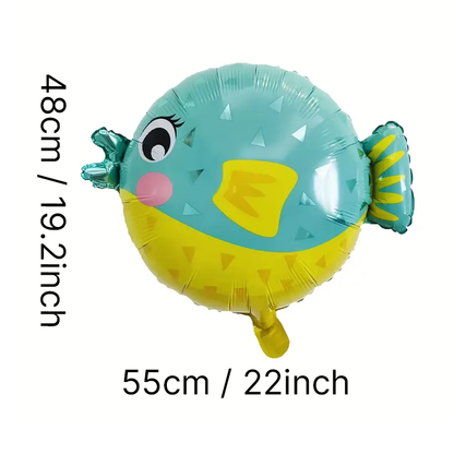 Underwater Theme Foil Balloons | Magical Ocean & Sea Life Party Decorations 🌊🐠🎈