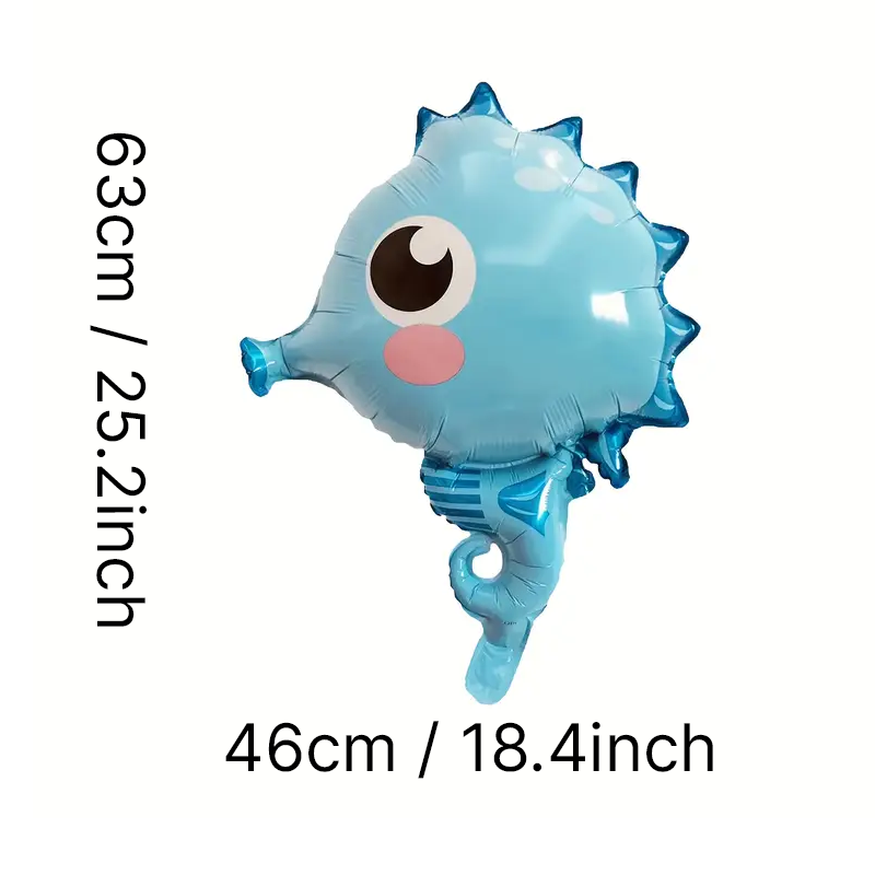 Underwater Theme Foil Balloons | Magical Ocean & Sea Life Party Decorations 🌊🐠🎈