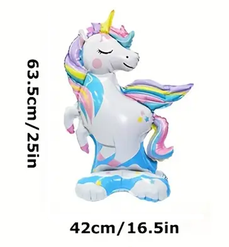 Unicorn Self-Standing Foil Balloons | Magical & Freestanding Party Decoration 🦄✨🎈