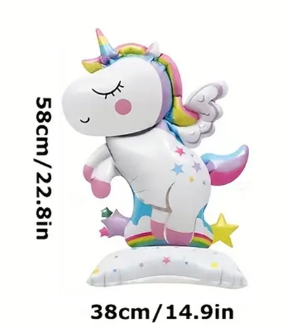 Unicorn Self-Standing Foil Balloons | Magical & Freestanding Party Decoration 🦄✨🎈