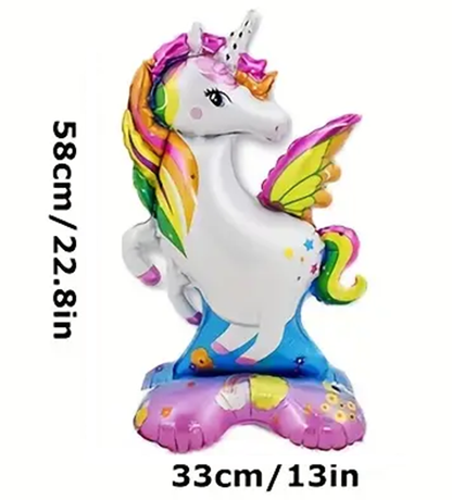 Unicorn Self-Standing Foil Balloons | Magical & Freestanding Party Decoration 🦄✨🎈