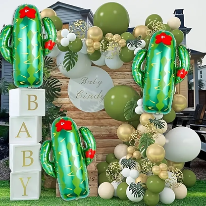 63cm Cactus Foil Balloon | Fun Western & Fiesta Party Décor 🌵🎈