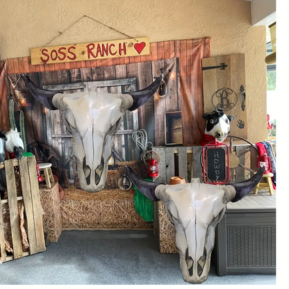 72cm Western Longhorn Foil Balloon | Cowboy & Wild West Party Decoration 🤠🐂🎈
