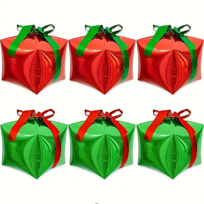 55cm Present Foil Balloon | Festive Gift Box Party & Event Decoration 🎁🎈