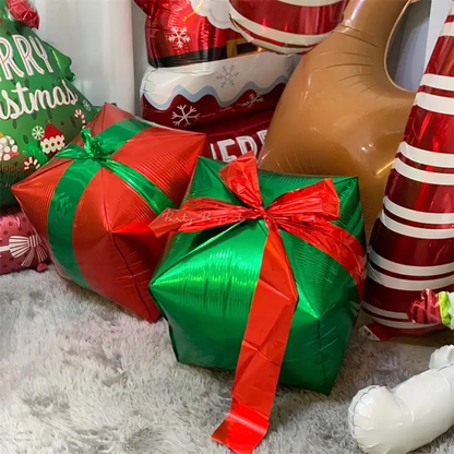 55cm Present Foil Balloon | Festive Gift Box Party & Event Decoration 🎁🎈