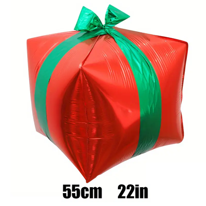 55cm Present Foil Balloon | Festive Gift Box Party & Event Decoration 🎁🎈