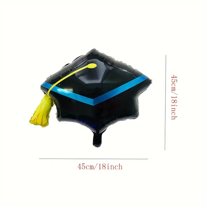 Graduation Hat Foil Balloons | Celebrate Academic Achievements in Style 🎓🎈