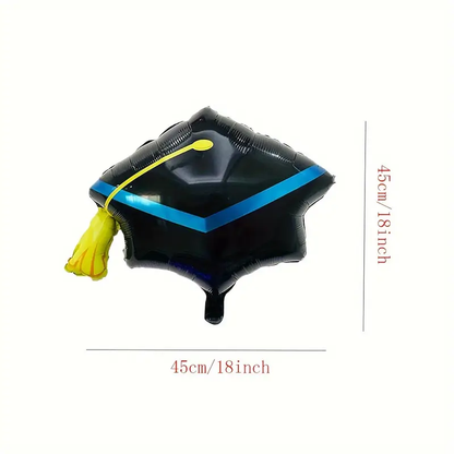 Graduation Hat Foil Balloons | Celebrate Academic Achievements in Style 🎓🎈