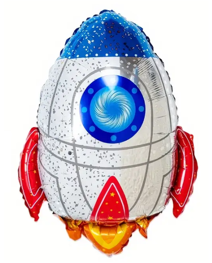Rocket Foil Balloon | Space-Themed Party Decoration 🚀👨‍🚀🎈