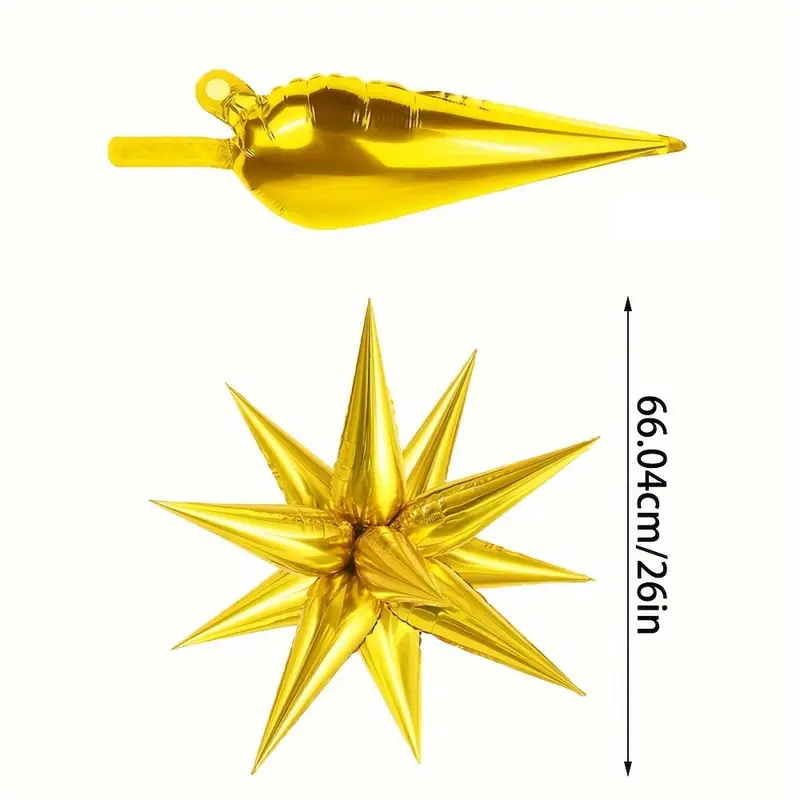 Starburst Foil Balloon | Bold & Dazzling Party Decoration for Celebrations That Shine ✨🎈