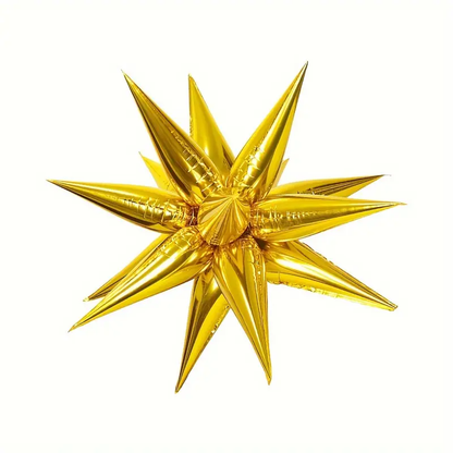 Starburst Foil Balloon | Bold & Dazzling Party Decoration for Celebrations That Shine ✨🎈